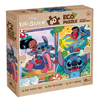 LISCIANI PUZZLE EKO DWUSTRONNE STITCH 60 EL.