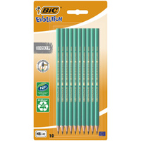 Ołówek bez gumki HB BIC Evolution Original 650 Large Blister 10 szt.