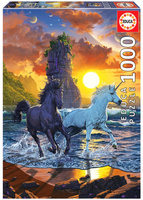 Puzzle 1000 Jednorożce na plaży Vincent Hie 110467