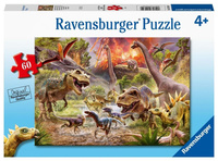 Puzzle 60 Dinozaury Ravensburger