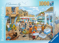 Puzzle 1000 Życie rybaka Ravensburger