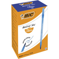 Paczka Długopis BRound Stic Classic BIC niebieski 60szt