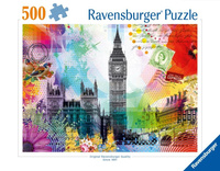Puzzle 2D: Londyn 500el Ravensburger