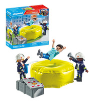Playmobil Strażacy z poduszką powietrzną 71465