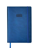 Kalendarz 2026 A5 LUX tygodniowy granatowy V2 K-A5T L