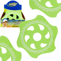 DYSK PIANKOWY LATAJĄCY FRISBEE DLA DZIECI DO RZUCANIA GRA ZRECZNOŚCIOWA