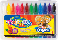 Kredki do malowania twarzy colorino 12 kolorów