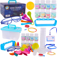 Mega Zestaw Mały Chemik Laboratorium Naukowe Edukacyjne 30 Eksperymentów