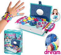 Zestaw Kreatywny Do Zaplatania Bransoletek Dla Dzieci DIY Prezent