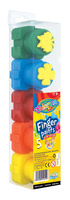 Colorino kids farby do malowania palcami 5 kolorów 20 ml