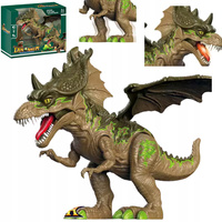 Interaktywny Dinozaur Smok Ruchoma Głowa Świecąca Paszcza Chodzi Ryczyce