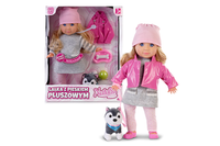 LALKA NATALIA INTERAKTYWNA + PIESEK MÓWI ŚPIEWA PL