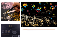 KOLOROWANKA ZDRAPYWANKA WYDRAPYWANKA DUŻA MAGICZNA