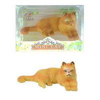 FIGURKA KOT ZWIERZĄTA RÓŻNE RASY KOTÓW KOTEK OZDOBA DEKORACJA 6 WZORÓW