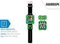 Zegarek edukacyjny z grami Minecraft MIN4148