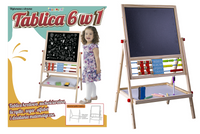 TABLICA EDUKACYJNA MAGNETYCZNA KREDOWA MAGNETYCZNA