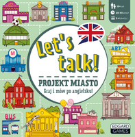Gra do nauki języka angielskiego Let's talk! Projekt miasto