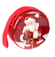 Świąteczna Portmonetka Okrągła Czerwona Trifox Idealna na Prezent