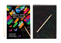 Notes z wydrapywankami z patyczkiem