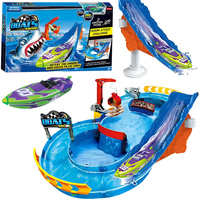 Tor wodny dla dzieci z motorówką zabawka interaktywna zestaw do kąpieli