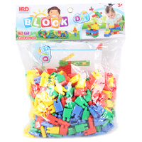 Klocki układanka edukacyjna kreatywna zabawka rozwijająca dla dzieci