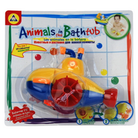 ZABAWKA DO KĄPIELI ANIMALS IN THE BATHTUB ŁÓDŹ KOLOROWA WODA DZIECI PREZENT