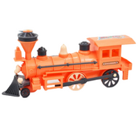 ZABAWKA LOKOMOTYWA PULL BACK DLA DZIECI PAROWÓZ KLASYCZNY NAPĘD INERCYJNY