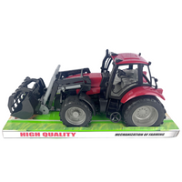 TRAKTOR ZABAWKA ROLNICZA POJAZD DLA DZIECI KLASYCZNY MODEL FARMERSKI