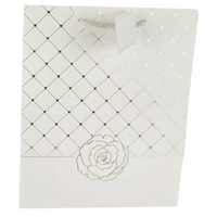 Torba prezentowa średnia elegancka ozdobna uniwersalna na każdą okazję