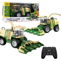 KOMBAJN CIĄGNIK ZDALNIE STEROWANY NA PILOT ŚWIATŁO DŹWIĘK DUŻY MAŁY ROLNIK