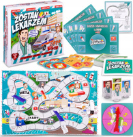 GRA ZOSTAŃ LEKARZEM PLANSZOWA DLA DZIECI I RODZINY