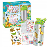 Zestaw Kreatywny Wyklejanka Malowanka Diamentowa Butelka Bidon Mozaika 5D