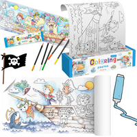 KOLOROWANKA W ROLCE "PIRACI" KOMPAKTOWA KOLOROWANKA DLA NAJMŁODSZYCH