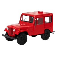 Model kolekcjonerski 1971 JEEP DJ-5B skala 1 do 26 dla fanów klasycznych au