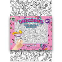 Obrusy do pomalowania Jednorożec 2 sztuki