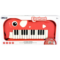 PIANINKO SŁONIK EDUKACYJNE INTERAKTYWNE MUZYCZNE ZABAWKA DLA DZIECI DŹWIĘKI