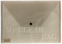 TECZKA MY CLEAR BAG /OP-6/ DYMNA