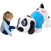 INTERAKTYWNY PIESEK NAKRĘCANY CHODZI KRĘCI GŁOWĄ 