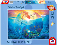 Puzzle 1000 PQ Silvia Christoph W krainie morskich zwierząt 113655