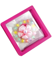 BRANSOLETKA W ETUI DLA DZIEWCZYNKI RÓŻNE KOLORY KORALIKI