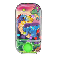 GRA WODNA ZRĘCZNOŚCIOWA ANTYSTRESOWA KONSOLA DINOZAURY GAMEBOY KIESZONKOWY