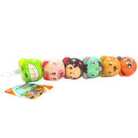 Piłka piankowa zwierzęta zestaw 6 sztuk miękka zabawka edukacyjna