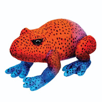 Żaba czerwona 13cm Beppe