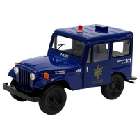 Model samochodu 1971 JEEP DJ-5B Policja Straż skala 1:26 kolekcjonerski