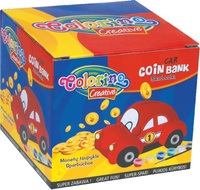 Colorino creative skarbonka samochodzik