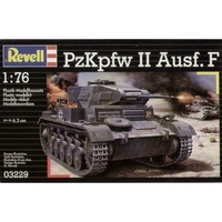 Pojazd. Czołg PzKpfw II Ausf. F Revell