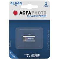 1x BATERIA  AGFAPHOTO ALARMOWA 4LR44 6V ALKALICZNA