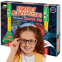 Zestaw edukacyjny Sekrety Elektroniki Mini Plus Radio FM dla dzieci