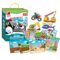 Gra Edukacyjna Ruchome Elementy Park Samochodowy Roter Kafer 