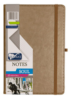 Notes A5 kratka Soul szary